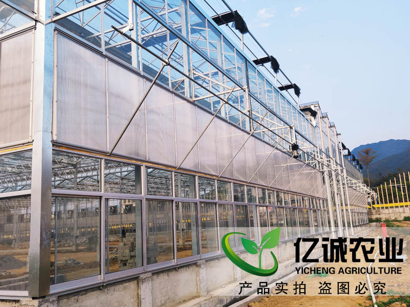 现代化智能玻璃温室
